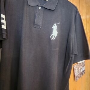 Polo by Ralph Lauren Men's Black Polo Shirt